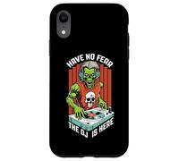 Have No Fear The DJ Is Here Zombie Halloween Music Equalizer Case for iPhone XR