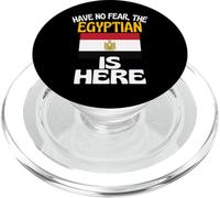 Have No Fear The Egyptian Is Here Funny Egypt PopSockets PopGrip for MagSafe