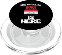 Have No Fear The Iraqi Is Here Funny Iraq PopSockets PopGrip for MagSafe