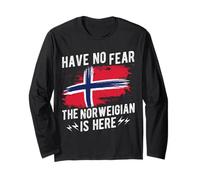 Have NO Fear THE Norwegian is HERE Norwegian Pride Long Sleeve T-Shirt