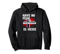 HAVE NO FEAR, THE Norwegian IS HERE Norwegian Pride Pullover Hoodie