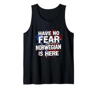 Have NO Fear THE Norwegian is HERE Norwegian Pride Tank Top