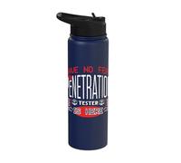 Have No Fear The Penetration Tester Cyber Security is Here Stainless Steel Insulated Water Bottle