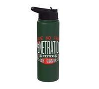Have No Fear The Penetration Tester Cyber Security is Here Stainless Steel Insulated Water Bottle