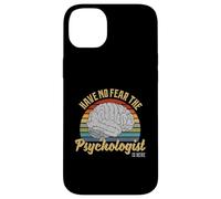 Have No Fear The Psychologist Is Here Retro Vintage Brain Case for iPhone 14 Plus