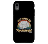 Have No Fear The Psychologist Is Here Retro Vintage Brain Case for iPhone XR