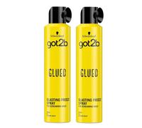 Have one to sell? Sell it yourself 2pk Schwarzkopf got2b Glued Blasting Freeze Hair Spray For Screaming Hold, 300ml
