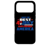 Have The Best 4th of July Happy Birthday America Patriotic Case for iPhone 17 Pro Max