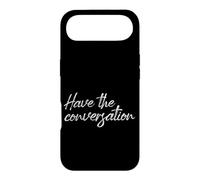 Have The Conversation Motivational Mental Health Quote Case for iPhone Air