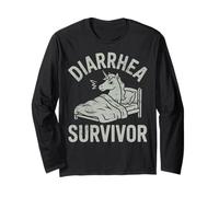 Have The Runs Diarrhea Survivor Funny Long Sleeve T-Shirt