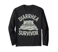 Have The Runs Funny Diarrhea Survivor Long Sleeve T-Shirt