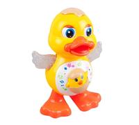 Have you found a vivid and funny gift for your child? This dancing duck! With the ability to dance and sing, this cute duck will move its hands up and down on it from the