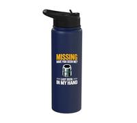 Have You Seen Me 10MM Socket Meme Car Guy Funny Mechanic Stainless Steel Insulated Water Bottle