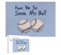 Have You Seen My Ball Baseballs Jigsaw Puzzles for Adult Family Activities Games Home Decor Puzzle 300 PCS