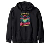 Have You Seen The Mothman Terror From The Skies Zip Hoodie