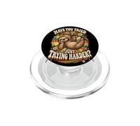 Have You Tried Just Trying Harder? Funny Sloth Humor PopSockets PopGrip for MagSafe