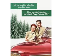 Have You Tried Removing The Mariah Carey CD? - Funny Christmas Card