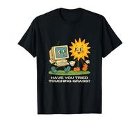 Have You Tried Touching Grass Nature Scene T-Shirt