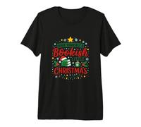 Have Yourself a Bookish Little Christmas - Cozy Reading Premium T-Shirt