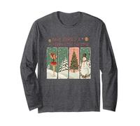 Have Yourself A Merry Little Christmas Snowy Scene Long Sleeve T-Shirt