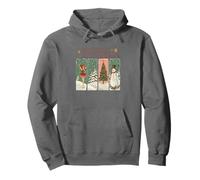Have Yourself A Merry Little Christmas Snowy Scene Pullover Hoodie