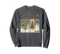 Have Yourself A Merry Little Christmas Snowy Scene Sweatshirt