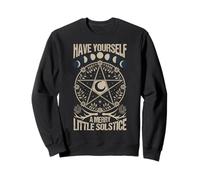 Have Yourself A Merry Little Solstice Happy Yule Holiday Sweatshirt