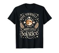Have Yourself A Merry Little Solstice Moon Phases T-Shirt