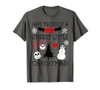 Have Yourself a Spooky LIttle Christmas Creepy Goth T-Shirt