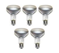 Havells Sylvania R80 Traditional Incandescent Reflector Bulbs 60W 80mm Dia. Dimmable Spot Light E27 Diffused Cap Edison Screw Lamp 220-240 V (5 x R80-60W Bulb)