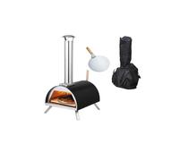 Haven Gas & Wood Fuel 'Pizza Oven with Pizza Paddle' Black/Silver Haven Multicolor