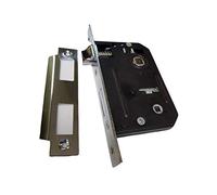 Haven Heritage Bathroom Door SASH Lock Silver 3 Lever MORTICE 2.5 INCH