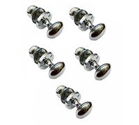 Haven Heritage Door Handles Set Internal Round Mortice Door Knob Handles, Perfectly Crafted for Everyday Use, Internal Door Handle Designed for Internal Doors Usage, Securit 5-10 x Pairs (Pack of 5)