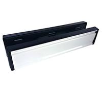 Haven Heritage Letterbox for Front Door, UPVC Door Letterbox Outside Door Letter Boxes, Letter Plate for UPVC Door, Letter Box for UPVC Front Door Durable Mail Solution - White