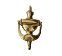 Haven Heritage Urn Door Knocker 5" INCH Georgian Front Door Knocker Brass Gold Urn Style