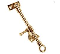 Haven Heritage Window Screw Jack for Skylights Single Thread (Brass Finish, 200mm)