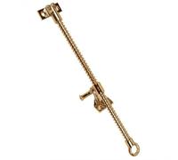 Haven Heritage Window Screw Jack for Skylights Single Thread (Brass Finish, 300mm)