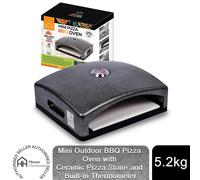 Haven Mini Outdoor Bbq Pizza Oven With Ceramic Pizza Stone Built In Thermometer