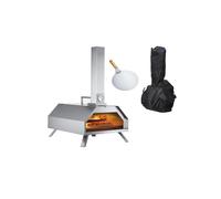 Haven 'Pizza Oven with Built-in Thermometer Rain Cover & Paddle' Silver Haven Silver