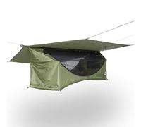 Haven Tent XL - Forest Green - Complete Lay-Flat Hammock Tent for Camping - Includes Insulated Pad and Rainfly - 80"x30"