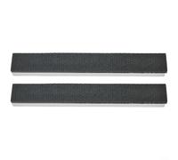 HavenDomicile 2Pcs Vise Magnetic Protective Jaw Covers Aluminium Alloy Rubber Non-Slip Pads 3-8 Inch Quick Install Bench Vice Protection(8 in/200mm)