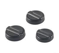 HavenDomicile 3 Pack Magnetic Car Key Hole Covers for Jeep for Wrangler Gladiator 2018-2024 Exterior Mouldings Trim ABS Plastic Silicone Protection