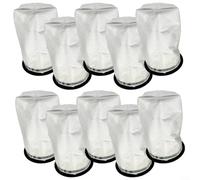 HavenDomicile 4/10 Pack Vacuum Cleaner Bags Compatible for Henry for Numatic NQ100 Hen100 HET100 Microfiber Dust Bags 3 Layer Filtration for Quick Vacuum High Efficiency Filtration (10 PACK)