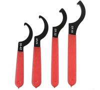 HavenDomicile Adjustable C Hook Wrench Set with 4 Pieces for Effective Power Transmission and Tool Control