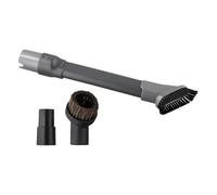 HavenDomicile Crevice Tool Dust Brush Nozzle For Shark For Hoover Vacuum Cleaners Includes Horse Hair Brush Adapter Flat Suction Head 27.5cm