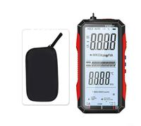 HavenDomicile Digital Multimeter With 4.8-Inch Backlit Display, True RMS For AC/DC Voltage Current Resistance Capacitance Frequency Continuity(FS899C+ watch case)