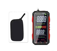 HavenDomicile Digital Multimeter With 4.8-Inch Backlit Display, True RMS For AC/DC Voltage Current Resistance Capacitance Frequency Continuity(FS899L + watch case)