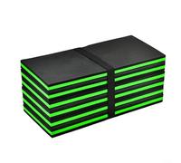 HavenDomicile Foldable EVA Foam Kneeling Mat For Car Repair And Underbody Maintenance Waterproof Portable Cushion With Handle For Garage(green)