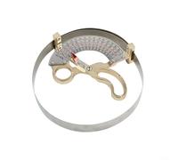 HavenDomicile Hat Ruler Adjustable Cap Circumference Measuring Tool With Curved Scale For Accurate Hat Making And Sizing In Millinery Industry(49-62cm)