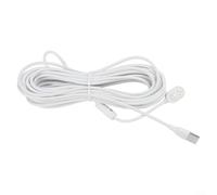 HavenDomicile IP65 Waterproof Magnetic Charging Cable for Arlo Pro 5S 2K and For Ultra Convenient Power Solution for Your Security Cameras (7.6 m)